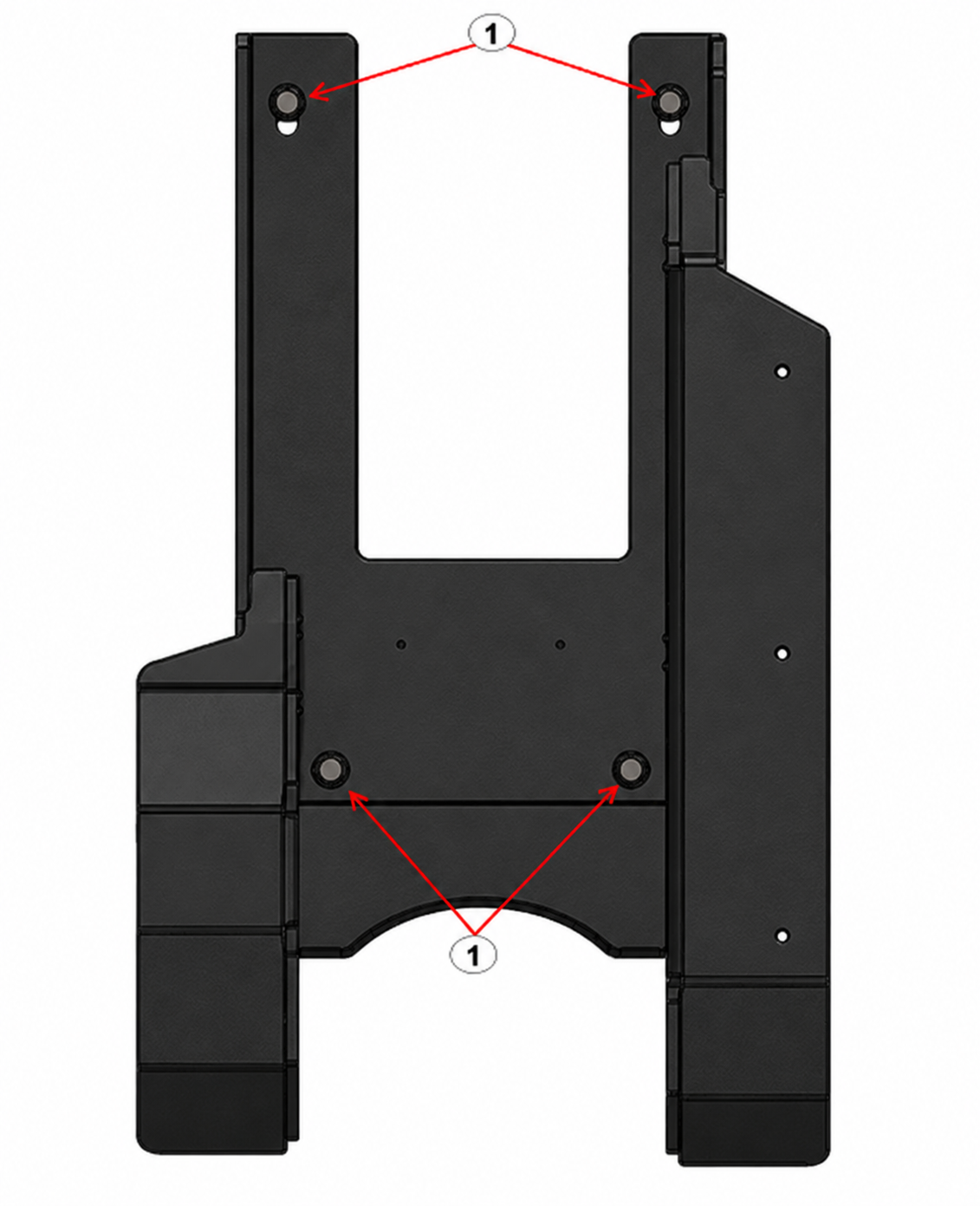PROTEGE DISQUE YAMAHA RAPTOR 700 NOIR