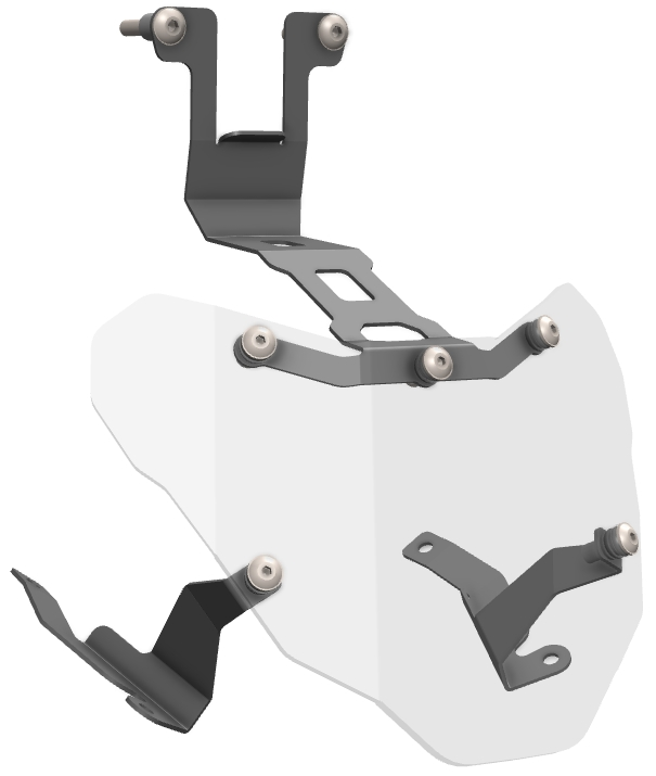 PROTEGE PHARE AVANT BMW F900GS TRANSPARENT