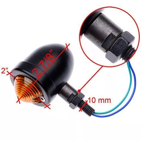 2x-Custom-Black-Anodized-Billet-Aluminum-Bullet-Shape-Panhead-Turn-Signal-Light-Mounting-Universal-For-Bobber-Chopper-Clubman-Cruiser-Caf-Racer-Bike-0-1