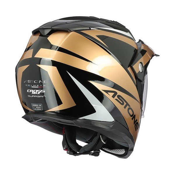CASQUE ASTONE CROSSMAX OURAGAN GOLD3