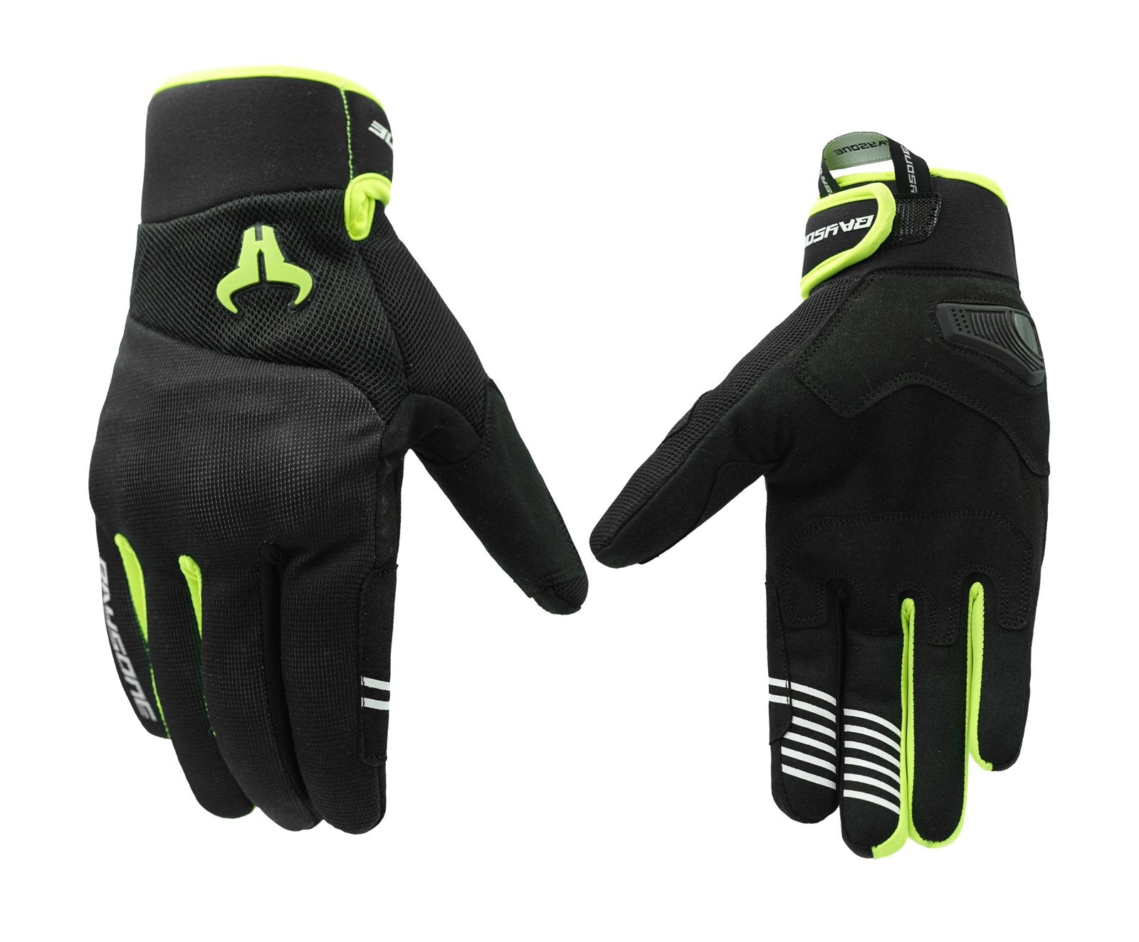 GANTS BAYSONE HYKER NOIRFLUO
