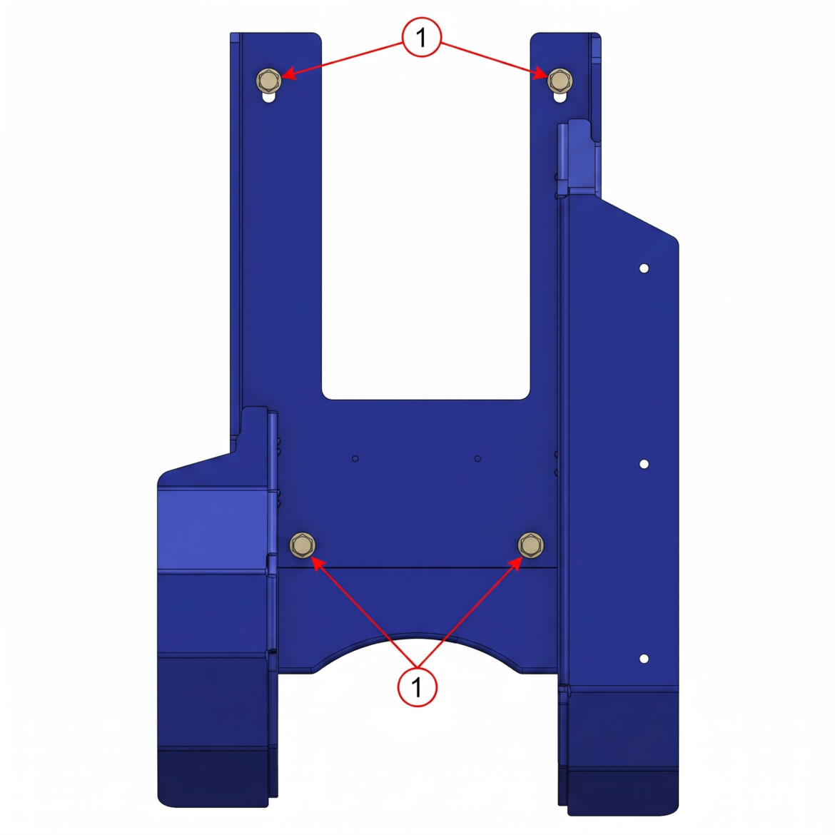 PROTEGE DISQUE YAMAHA RAPTOR 700 BLEU