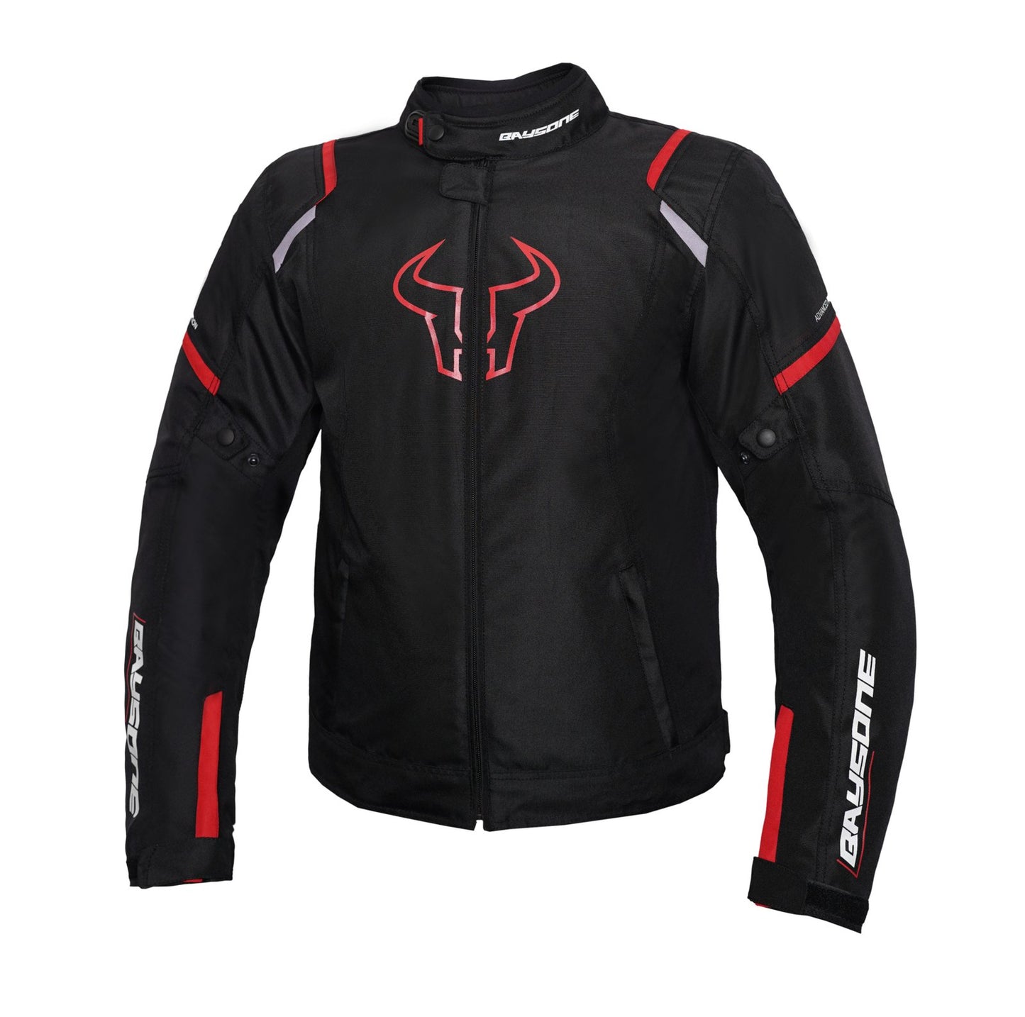 JACKET BAYSONE TECH4 NOIRROUGE 1