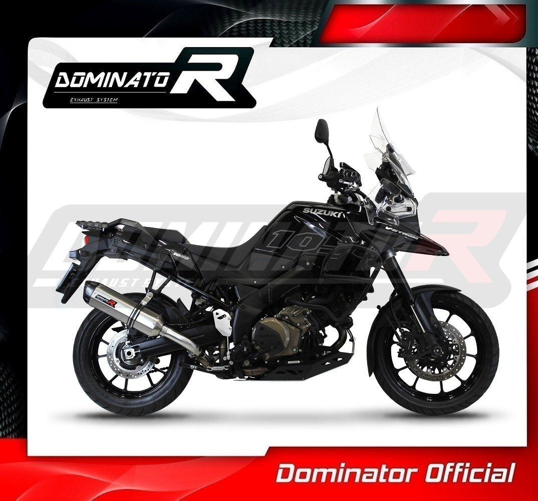 SUZUKI-DL-1050-V-STROM-2020—2021-Exhaust-Muffler-Auspuff-Sportauspuff-Silencer-Echappement-Silencieux-Scarico-Scarichi-Escape-Wydech-Tlumik-Carbon-End-Cap-HP1-Dominator-3