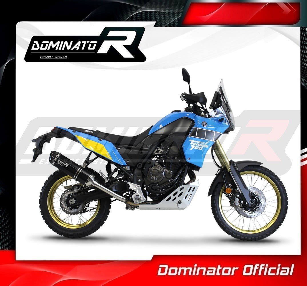Yamaha-Tenere-700-2021—2022-EXHAUST-Muffler-Auspuff-Sportauspuff-Silencer-Echappement-Silencieux-Scarico-Scarichi-Escape-Wydech-Tlumik-HP1-BLACK-DOMINATOR-3